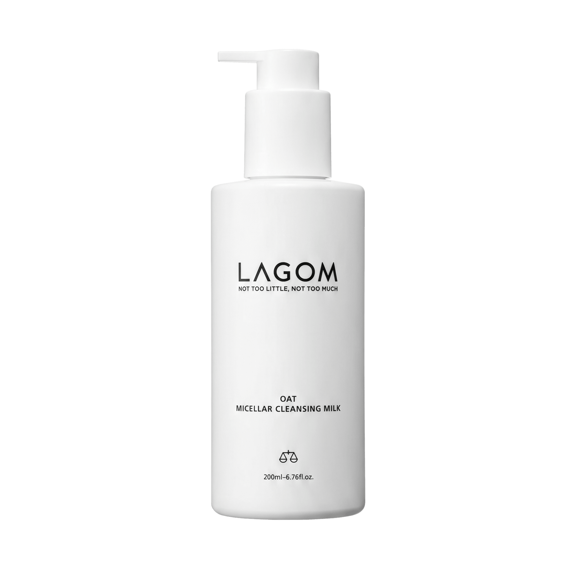 LAGOM OAT MICELLAR CLEANSING MILK ОЧИЩАЮЩЕЕ МОЛОЧКО 
